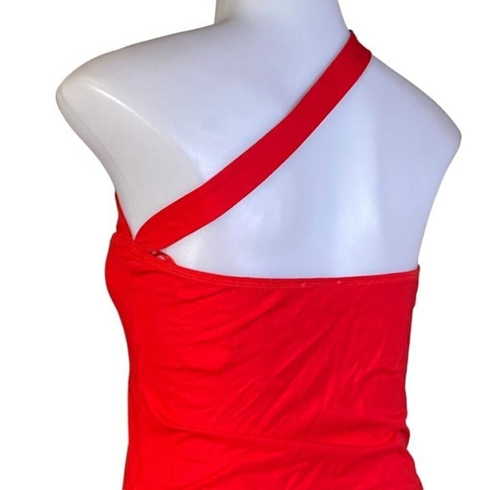 Superdown Rony Asymmetrical Bodysuit - Red - Picture 8 of 8